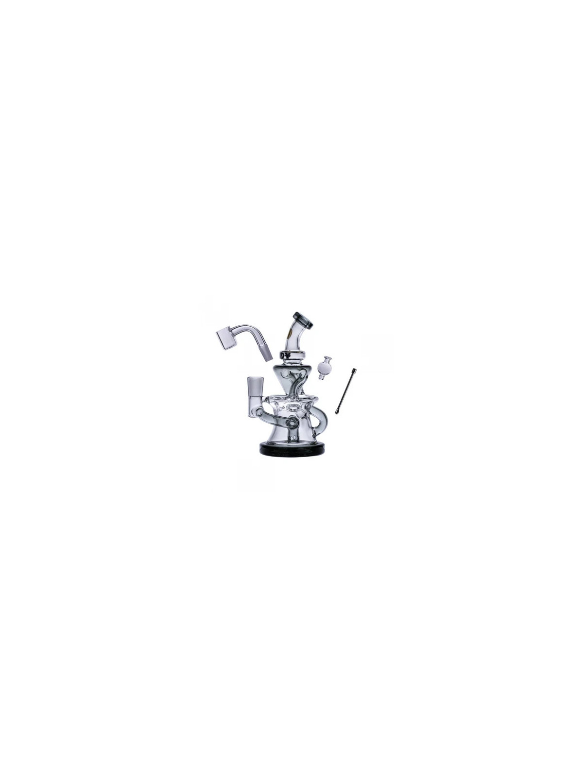 Goody Glass Miss Swiss Mini Dab Rig kit 4 piese