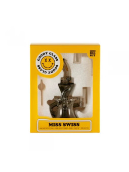 Goody Glass Miss Swiss Mini Dab Rig kit 4 piese