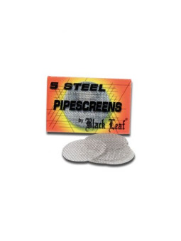 Site Metalice 'Black Leaf' pentru Bong / Pipa - x5