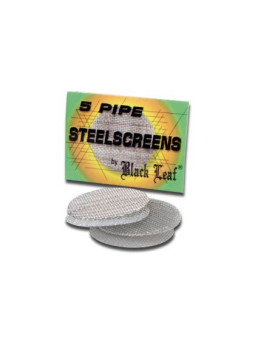 Site Metalice 'Black Leaf' pentru Bong / Pipa - x5