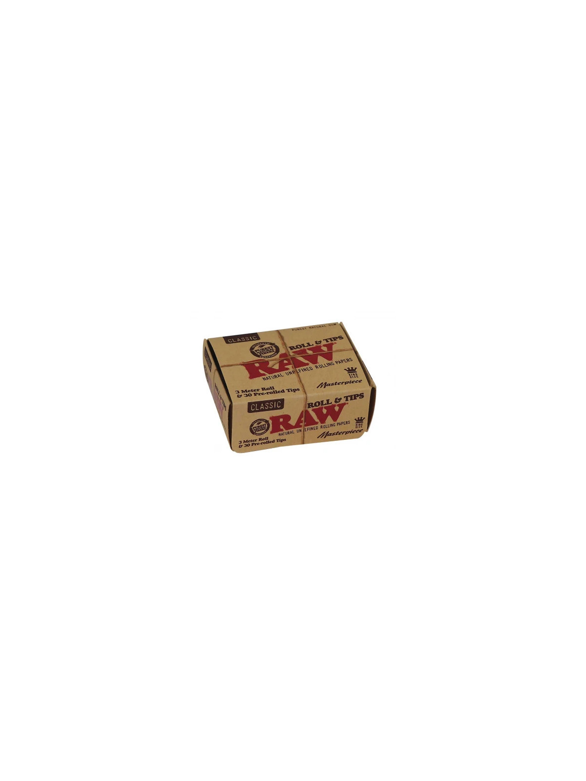 Rola de foite 'RAW' Masterpiece KSS cu filtre pre-rulate 3m x 54mm