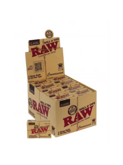 Rola de Foite RAW 5mx44mm Connoisseur cu filtre perforate