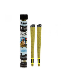 G-Rollz C&C Blunturi Canepa pre-rulate Infuzate cu Terpene 'Blueberry Kookies' x2