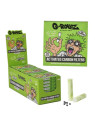 G-Rollz Filtre Slim Carbon Activ Ø6mm Green X 10buc