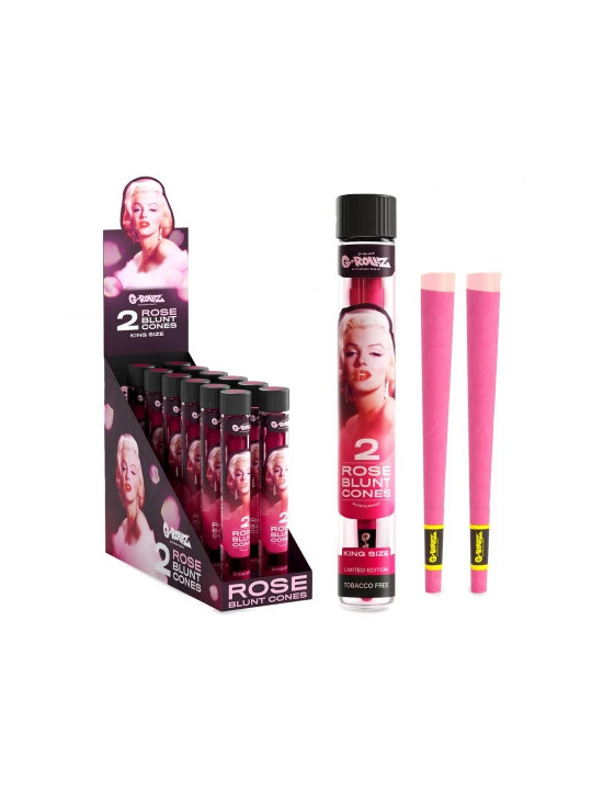 G-Rollz Blunturi pre-rulate din Trandafir – ‘Fabulous Face’ x2
