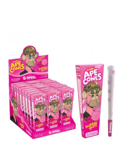 G-ROLLZ |Conuri x3 Pre-Rulate Ape Cones 'Bubblegum' KS