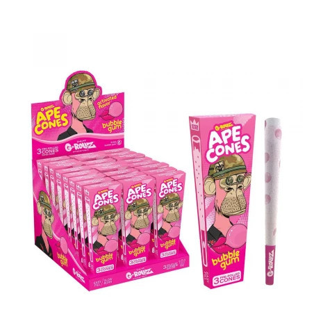 G-ROLLZ |Conuri x3 Pre-Rulate Ape Cones 'Bubblegum' KS