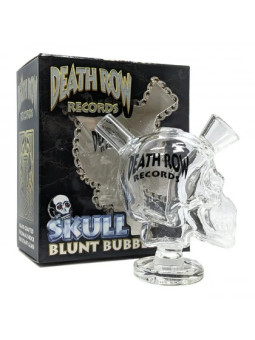 Death Row Records – Bubbler Skull Blunt – Transparent 7,5 cm