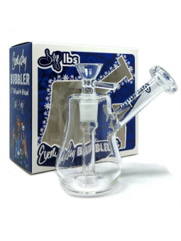 Dogg lbs – Pipă cu apă Everyday Bubbler – Transparentă 13cm
