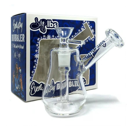 Dogg lbs – Pipă cu apă Everyday Bubbler – Transparentă 13cm