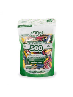 Filtre cu Carbon Activ 'Purize' XTRA Slim ø6mm, Set de 500 buc