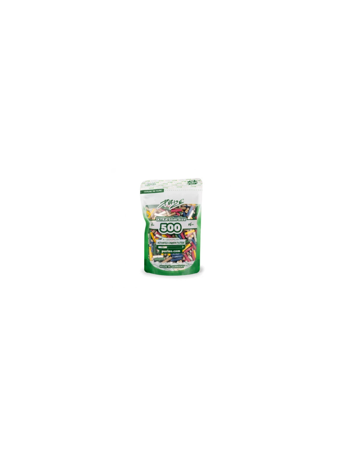 Filtre cu Carbon Activ 'Purize' XTRA Slim ø6mm, Set de 500 buc