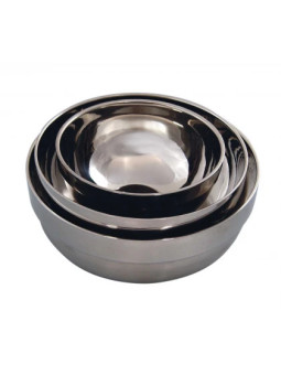 Set boluri din otel inoxidabil -14cm, 18cm si 20cm