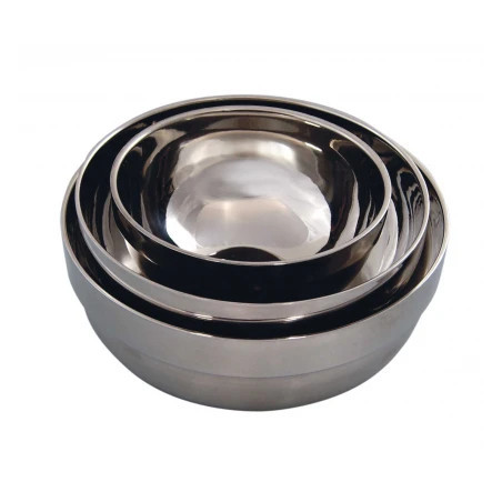 Set boluri din otel inoxidabil -14cm, 18cm si 20cm