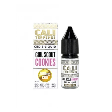 Cali Terpenes – Girl Scout Cookies E-Liquid 600mg CBD (10ml)
