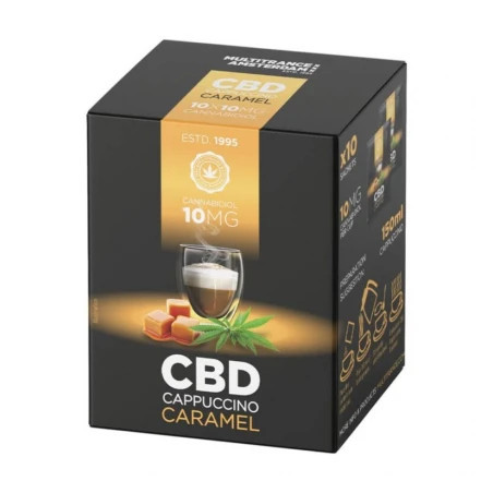 Cappuccino instant Haze 10mg CBD (10 buc/cutie) Caramel