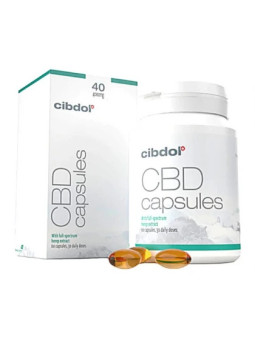Capsule moi Cibdol 2.0 40% CBD (60 capsule)