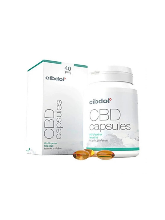 Capsule moi Cibdol 2.0 40% CBD (60 capsule)