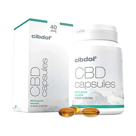 Capsule moi Cibdol 2.0 40% CBD (60 capsule)