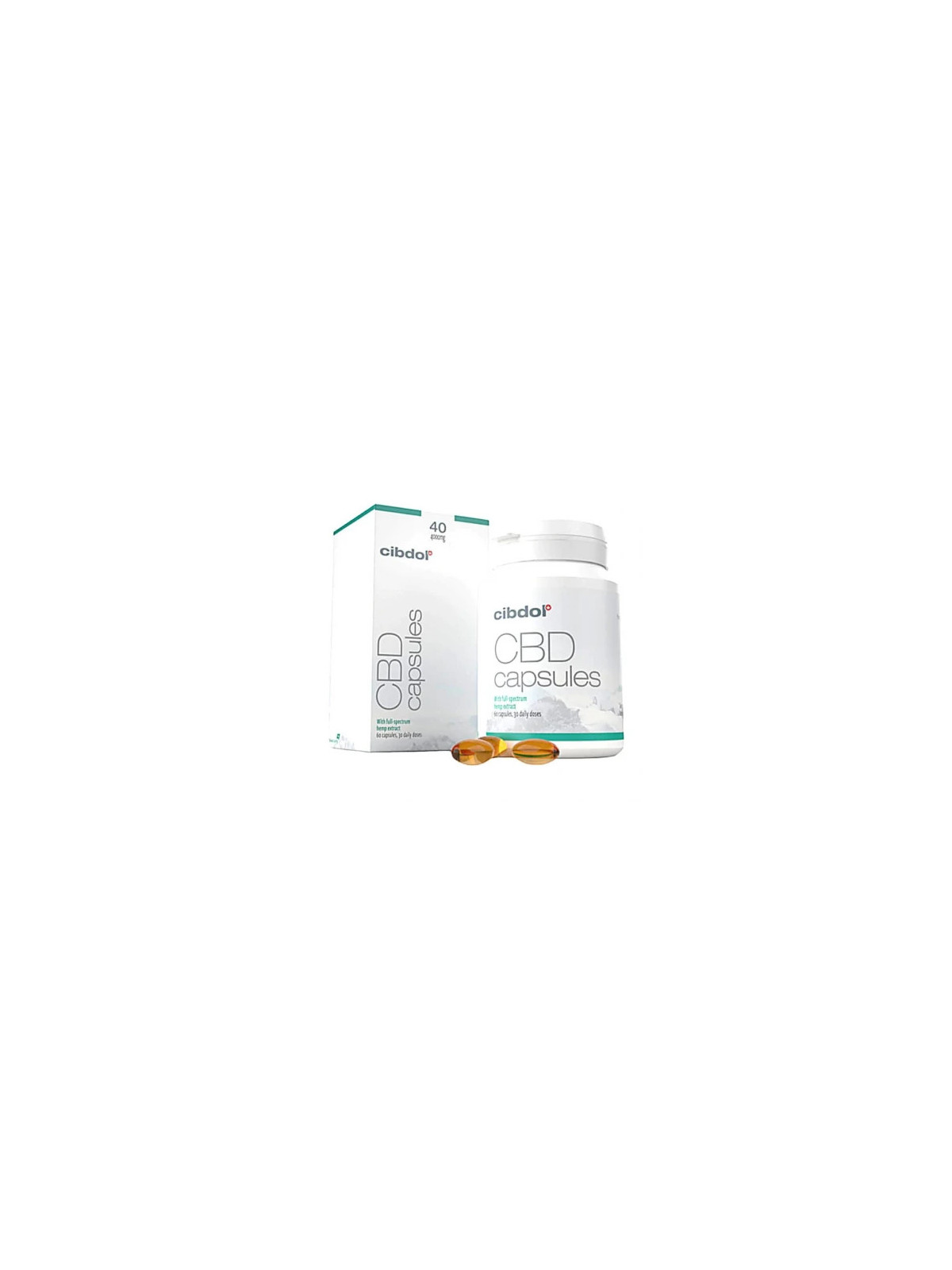 Capsule moi Cibdol 2.0 40% CBD (60 capsule)