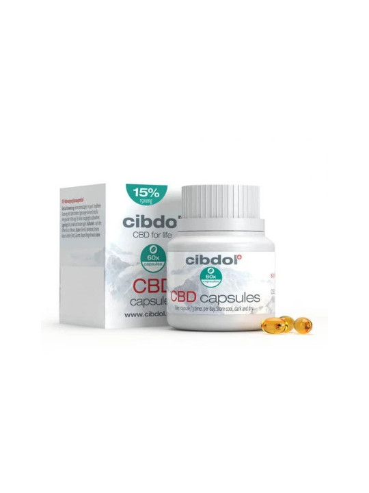 Capsule moi Cibdol 2.0 15% CBD (60 capsule)