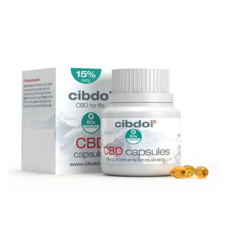 Capsule moi Cibdol 2.0 15% CBD (60 capsule)