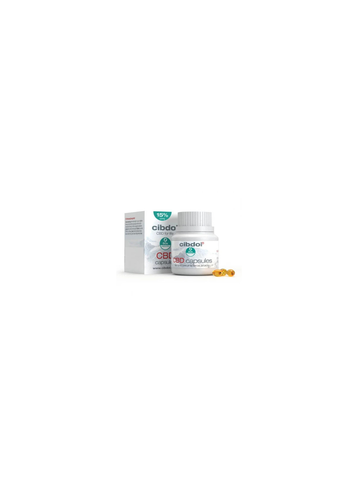 Capsule moi Cibdol 2.0 15% CBD (60 capsule)