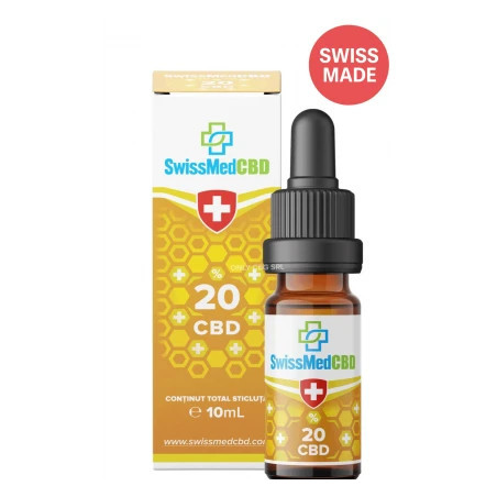 Ulei CBD 20% SwissMedCBD - 10ml 2000mg CBD