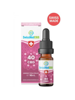 Ulei CBD 40% SwissMedCBD (MCT) - 10ml (CBD 33%, CBG 5%, CBN 2%)