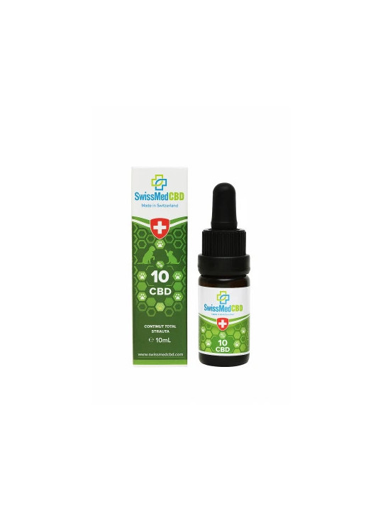 Ulei CBD 10%  SwissMedCBD  pentru animale - 10ml