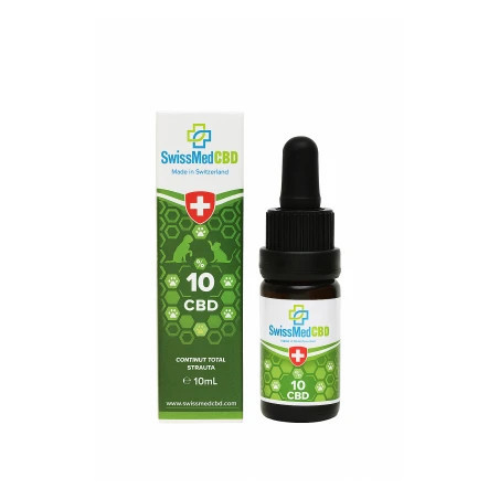 Ulei CBD 10%  SwissMedCBD  pentru animale - 10ml