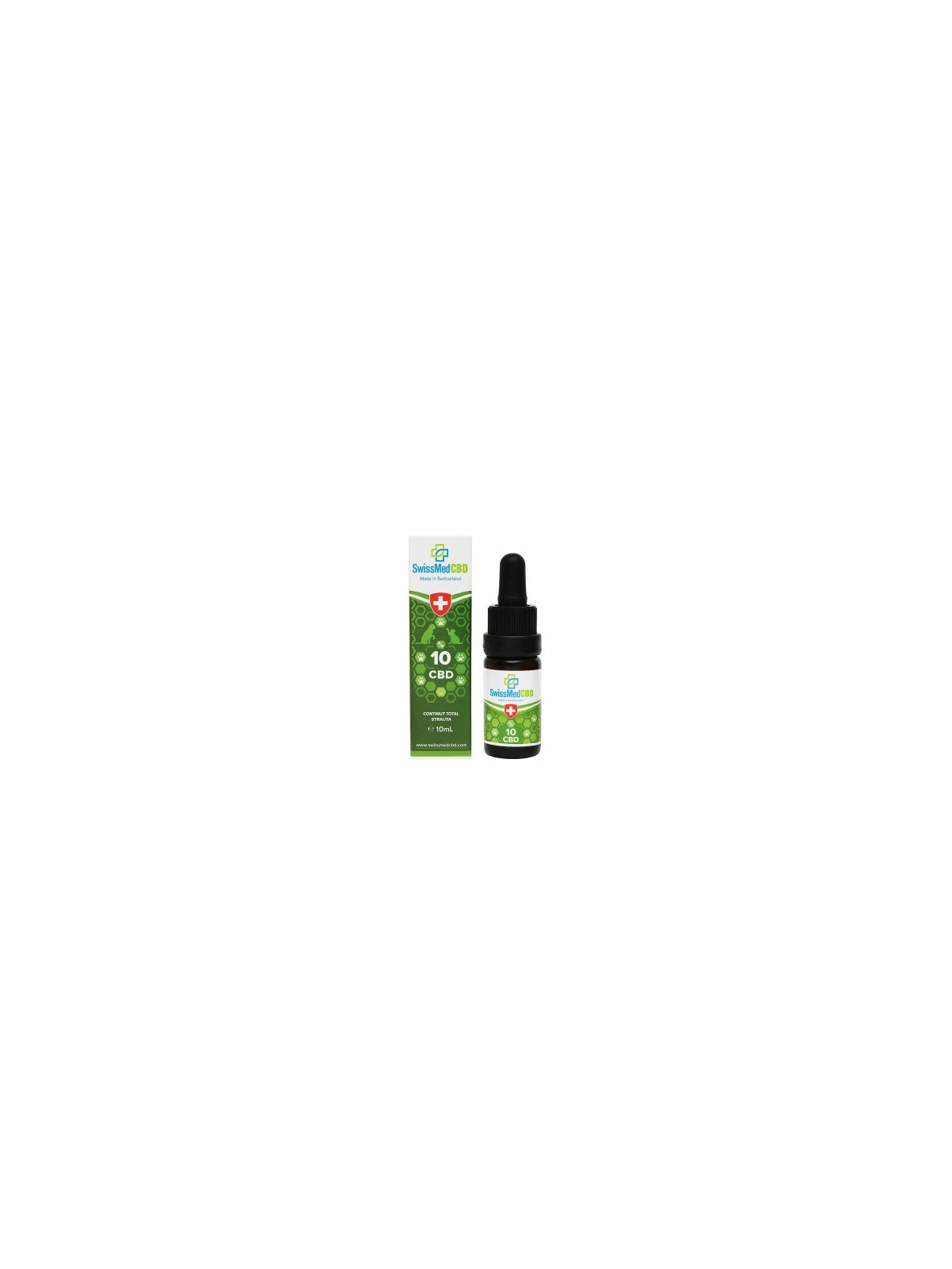 Ulei CBD 10%  SwissMedCBD  pentru animale - 10ml