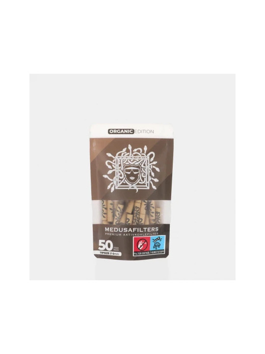 Filtre Slim Organic Carbon Activ + Celuloza 'Medusa' ø6mm x50buc