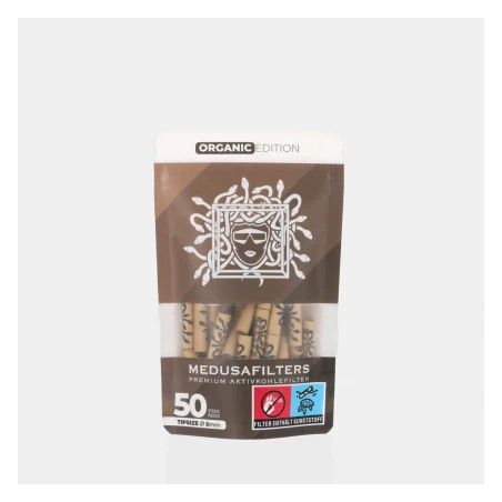 Filtre Slim Organic Carbon Activ + Celuloza 'Medusa' ø6mm x50buc