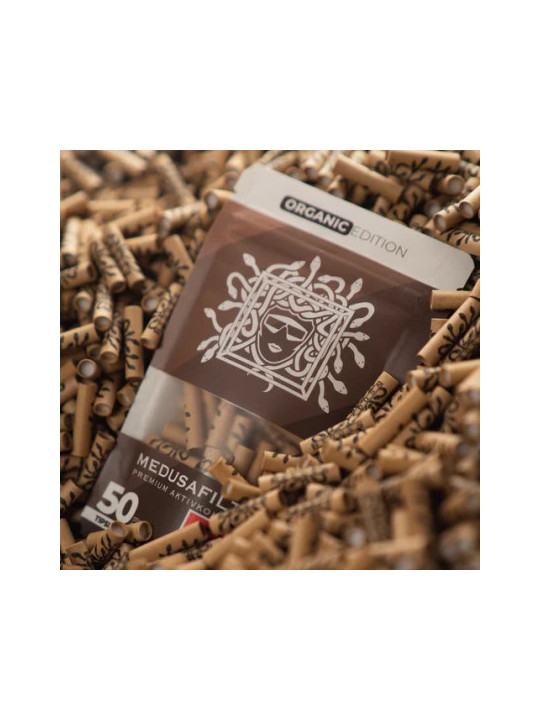 Filtre Slim Organic Carbon Activ + Celuloza 'Medusa' ø6mm x50buc