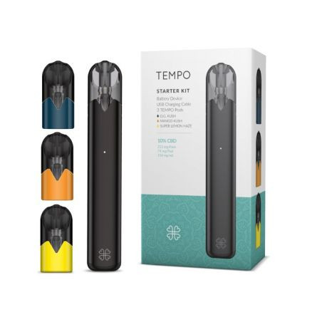 CBD Tempo Starter KIT Harmony 10% CBD O.G Kush, M. Kush, S L Haze