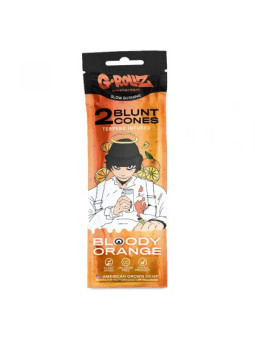 G-Rollz Blunturi pre-rulate Infuzate cu Terpene 'Bloody Orange' x2