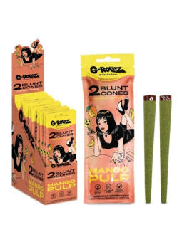G-Rollz Blunturi pre-rulate Infuzate cu Terpene 'Mango Pulp' x2