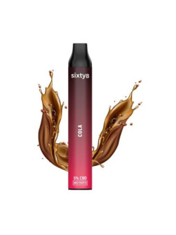 Vape Sixty8 Cola 5% CBD - 800puff