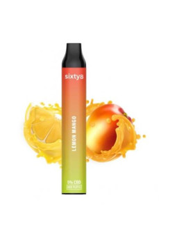 Vape Sixty8 Lemon Mango 5% CBD - 800puff