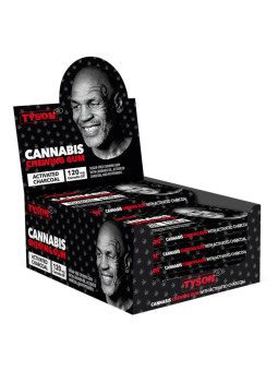 Tyson 2.0 Cannabis Chewing Gum with Cannabis Oil THC Free