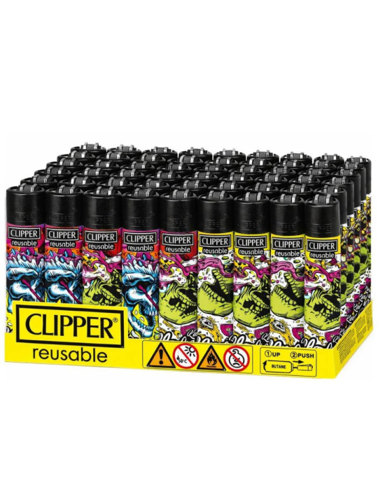 Clipper Monkey King Lighters Skulls