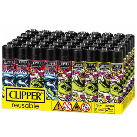 Clipper Monkey King Lighters Skulls