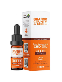 Orange County CBD Oil Natural - 2000mg CBD (10ml)