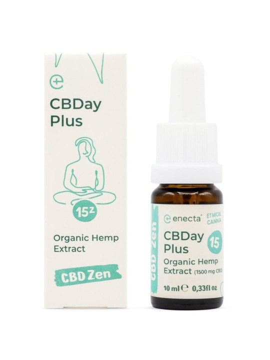 Enecta CBDay Plus 15% Ulei CBD Intens (10ml)