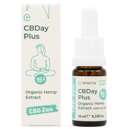 Enecta CBDay Plus 15% Ulei CBD Intens (10ml)