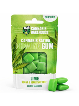 Cannabis Bakehouse Guma de Mestecat Cannabis Sativa - Lime