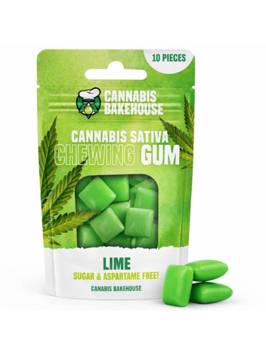 Cannabis Bakehouse Guma de Mestecat Cannabis Sativa - Lime