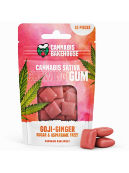 Cannabis Bakehouse Guma de Mestecat Cannabis Sativa - Goji Ginger