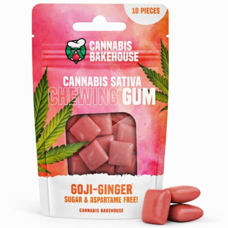 Cannabis Bakehouse Guma de Mestecat Cannabis Sativa - Goji Ginger